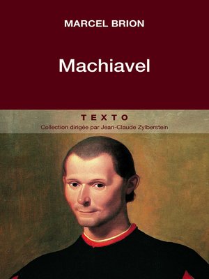 cover image of Machiavel